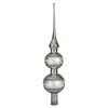 Jingle Bells Lauscha Wanda Christmas Tree Topper Silver with Decoration