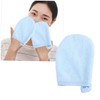 Minkissy 3sets Soft Cleaning Pads Makeup Removal Gloves Face Cleaning