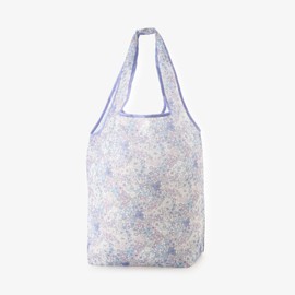 Afternoon Tea Living Eco Bag, Shopping Bag, HH98, Flower Compact Bag, L, blue