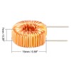 sourcing map Horizontal Toroid Magnet Inductor Monolayer Wire Wind Winding