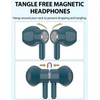 iMangoo for Apple Lightning Headphones MFi-Certified Wired Earbuds Blue |