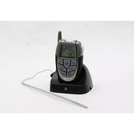Sharper Image Digital Wireless Remote BBQ & Kitchen Thermometer Receiver 203678