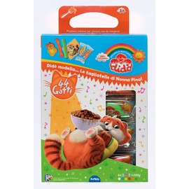 DIDO' 360900 Giocacrea Tagliatelle Cats 44 Cats Buffycats Modelling Clay, Assorted, M