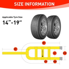 2 Pack Tow Dolly Basket Straps with Flat Hook,10000 lbs Working Capacity,Car Wheel Straps Tire Bonnet Net Fits 14"-19" Tires Auto Universal Vehicle Car Dolly Straps Accessories