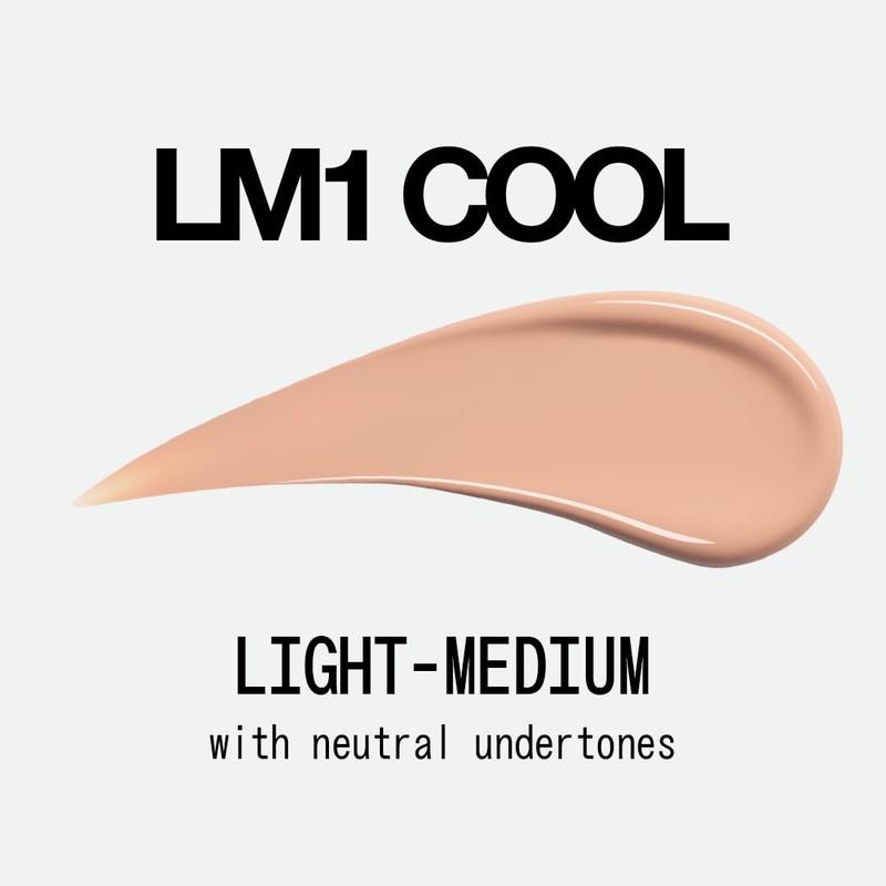about-face THE PERFORMER Skin-Focused Foundation LM1Cool – Medium Coverage, Long-Wear,