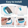 9 Pcs Pedi Replacement Rollers for Scholl, Refills for Scholl