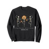 Retro Dry Bones Come Alive Ezekiel 37:5 Ballet Skeleton Sweatshirt