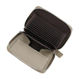 Wneedub Genuine Leather Mini Wallet, Mini Wallet, Women's, Compact, Stylish, Pass Case, Men's, Coin Purse, Many Cards, Won't Break Bills, Easy to Use, Thin, Large Capacity, Coin Case, Card Slot,