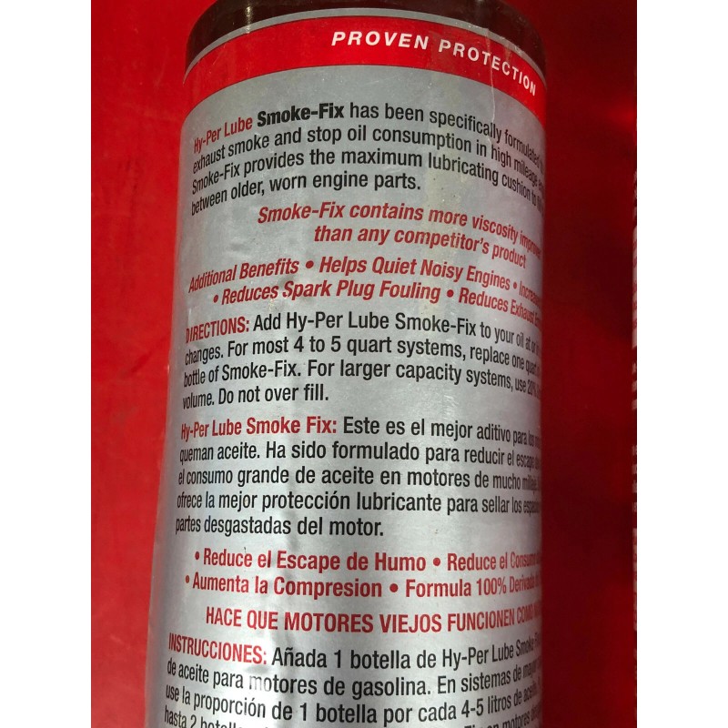 Hy-Per Lube 2 HY-PER LUBE HSF220 THE ULTIMATE SMOKE FIX