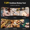 Rotary Tool, Mini Cordless Rotary Tools Kit with LED Light,