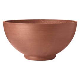 Arcadia Garden Products PSW K40TC Simplicity Bowl, 16 by 8-Inch, Terra Cotta