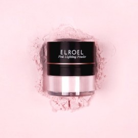 ELROEL No Sebum Fixing / Pink Lighting Powder 1ea, Shade:No Sebum Fixing Powder