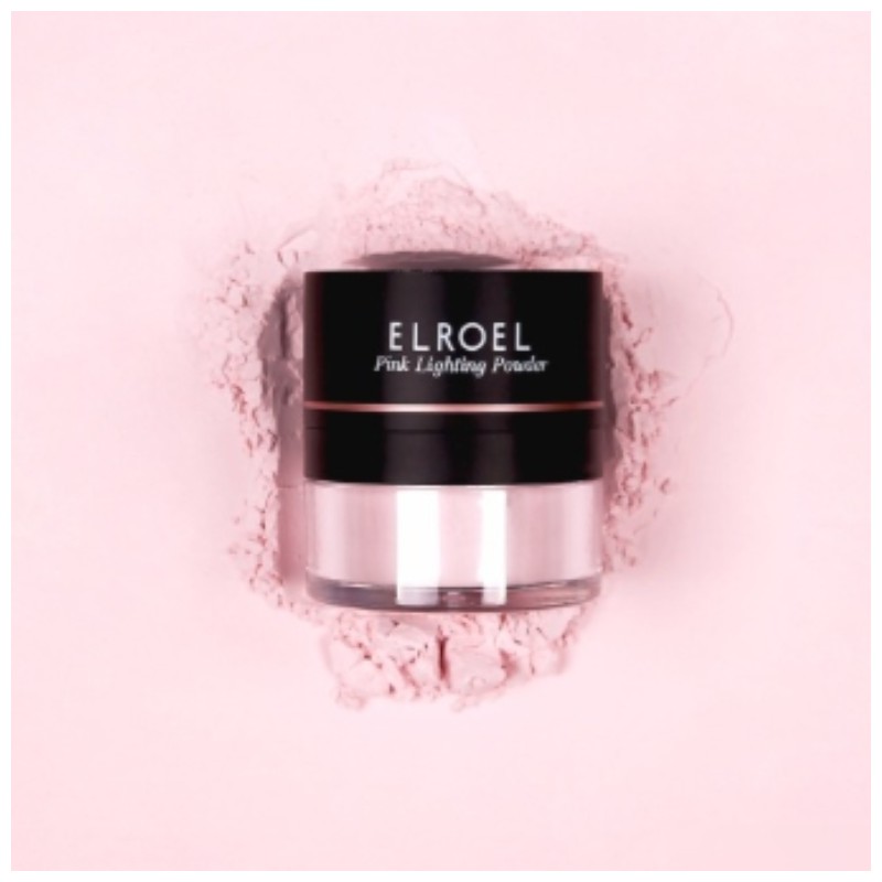 ELROEL No Sebum Fixing / Pink Lighting Powder 1ea, Shade:No