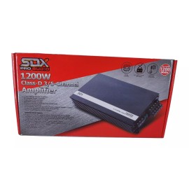 SDX Audio 3 / 5-Channel 1200W Class-D Digital MOSFET Car Amplifier