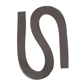 PATIKIL Quilling Strips Paper 120pcs 3/16"(5mm) 54cm Origami Paper Quilling Strip for Art DIY Hand Craft Christmas Dark Grey