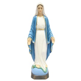 Vittoria Collection 12 Inch Our Lady of Grace Italian Statue Sculpture Figurine Made in Italy Indoor Outdoor