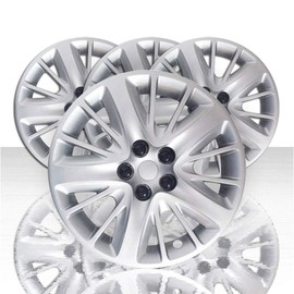 Auto Reflections Set of 4 18" 15 Spoke Wheel Covers for Chevy Impala 2014-2019 - Silver