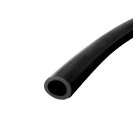 Upgr8 Universal Inner Diameter High Performance 5 Feet Length Silicone Vacuum Hose Line (10MM(3/8 Inch), Black)