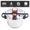 Luqeeg Stainless Steel Pressure Cooker, 2 Gear Pressure Cooking Pot