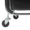 Giciashop Salon Trolley Cart with Wheels,Salon Rolling Cart with 5
