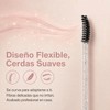 Cepillo Cejas Negro,Desechables Cepillos Pestañas Kit (100PCS) Doble uso para
