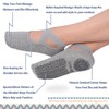 Yoga Socks for Women Non-Slip Grips & Straps, Ideal for