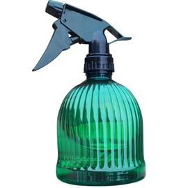 TIWPAJS Plant Mister Water Spray Bottle 17oz, Green Mist Spray Bottle for Inside Plants, Hair, Cleaning, Essential Oils, Cats, Adjustable Nozzle for Squirt and Mist