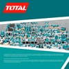 TOTAL Screwdriver with 23 Interchangeable Accessories | Ratchet Function with