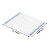 MECHEER Over The Sink Dish Drying Rack, Roll Up Dish