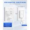 Remote Control Outlet, WILAWELS Remote Outlet Switch with Magnetic Base,