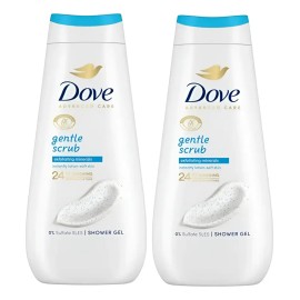Dove Jabón Líquido Exfoliante Corporal Shower Gel 2pzs