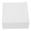 TEHAUX 400pcs Non-Sticky Memo Cube Refill Blank Note Pads Notes