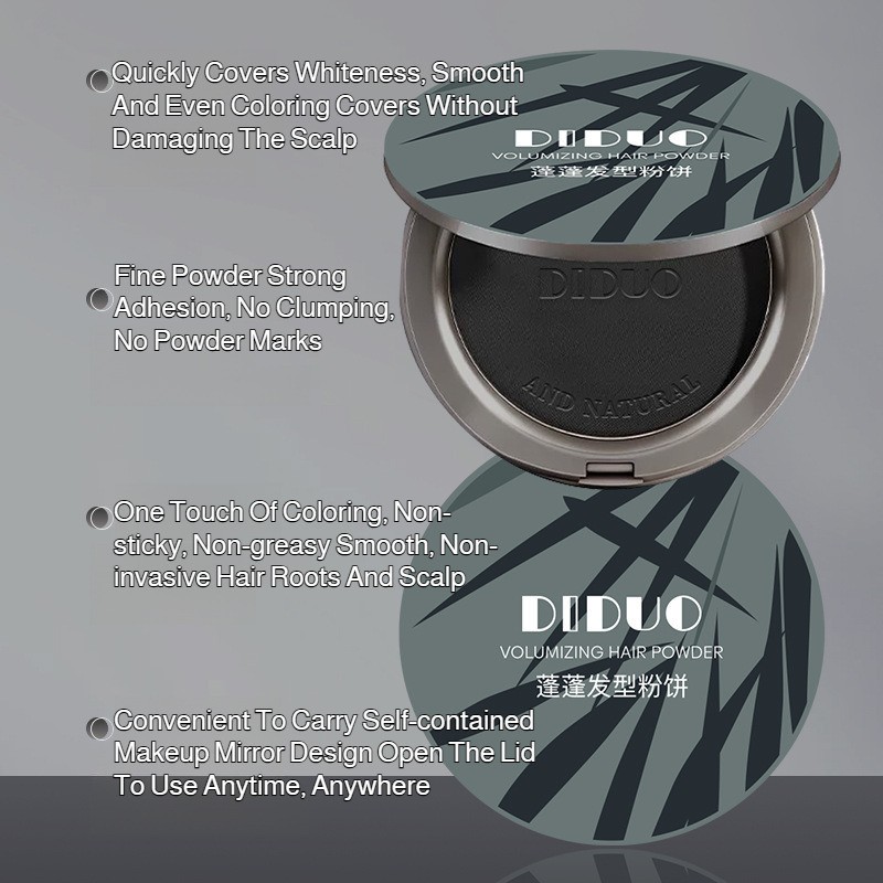 Hair Powder For Gray Hair Cover / Volumizing One-Time Quick