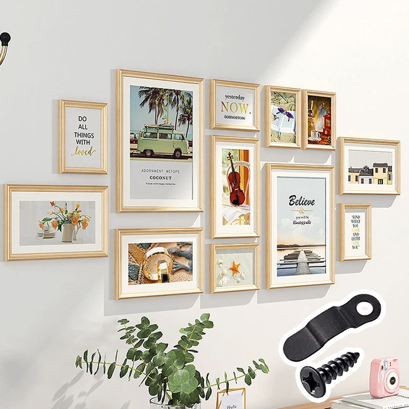 PMELCXD 100 Pieces Picture Frame Rotating Fixings Photo Frame Buckle