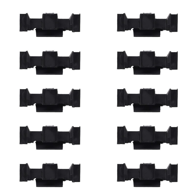 10pcs Headlight Trim Ring Clips 51132752145 Plastic Front Headlight Bezel