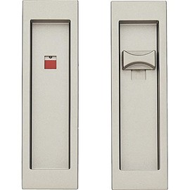 Panasonic Veritis MJE2PC14ST Interior Door Square Pull C1 Type Display Lock Satin Silver Color (Painted)