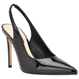 Nine West Women's Feather Pump, Black 002, 7