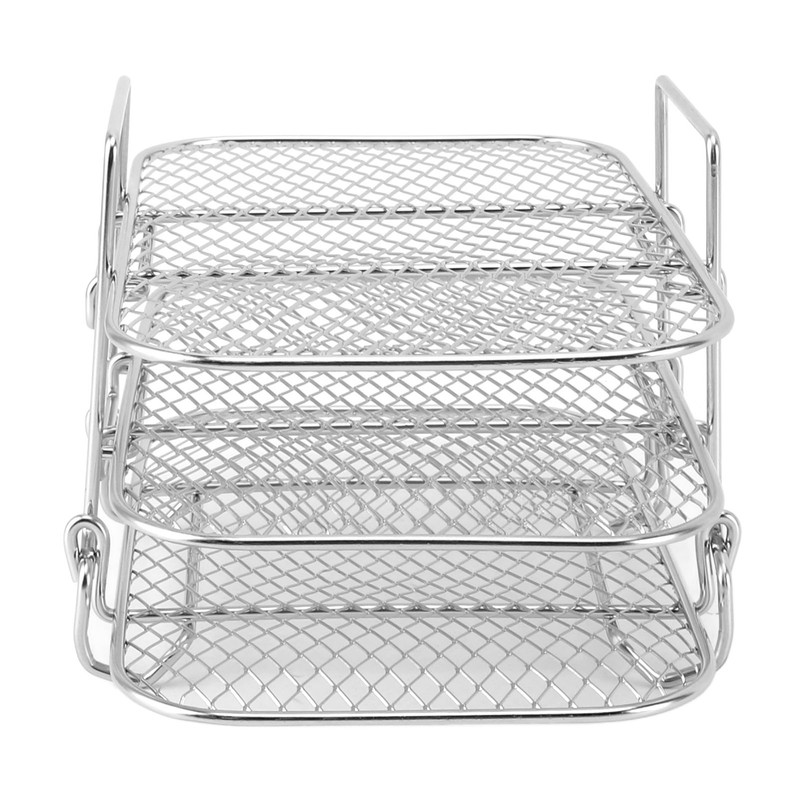 Fryer Rack 3 Layer Design Grill Rack Stainless Steel Dehydrator