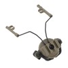 2Pcs Suspension Headset Bracket Helmet 19‑21mm Rail Adapter Rotatable Headphones