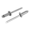 Blind rivets with flat head according to DIN 7337 /