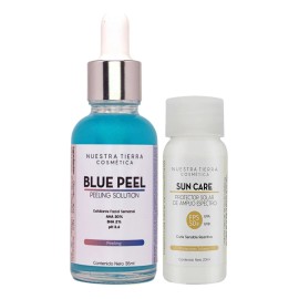 Peeling Aha 30% y Bha 2% Blue Peel Manchas acné marcas Todo Tipo de Piel excepto Sensible