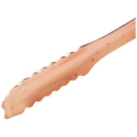 Genware Copper Ice Tongs 7inch - Single - Bar Tongs, Bar and Cocktail Equipment