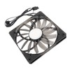 140mm PWM ARGB Fan Ultra Thin 15mm MFDB Dynamic Pressure