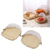 2Pcs Food Serving Tent Basket Fly Skeeter Insect Resistant Bamboo