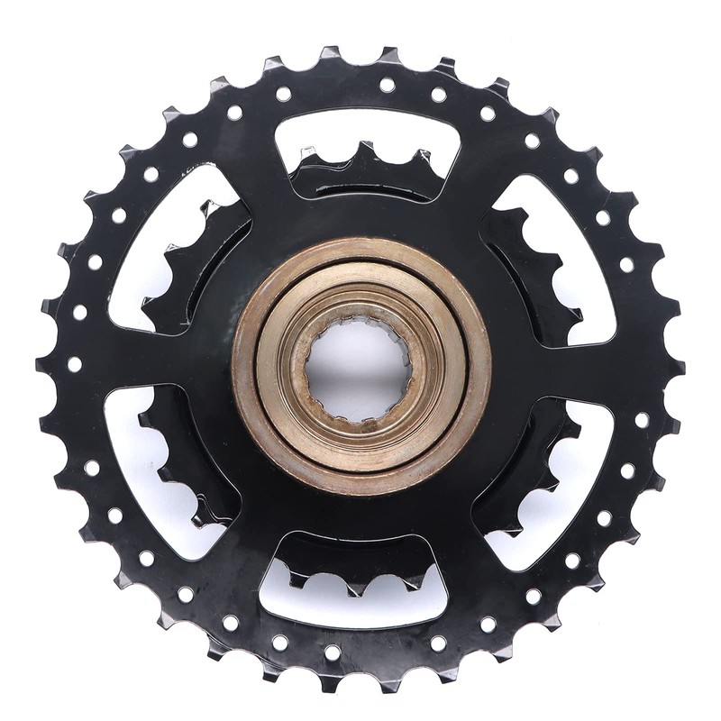 Hycline Bike Freewheel: 7 Speed Multiple Freewheel 14-34T - Threaded