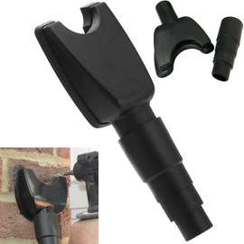 Hand-Free Dust Collector Upgraded Hole Saw Dust Extraction Tool Vacuum Attachment Dust Collector HiYi Powerful Cyclone Vacuum Dust Cleaner Dust Quick Remove Woodworking Dust Debris from Drill Hole