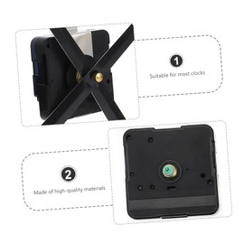 ORFOFE Mute Movement Clock Parts 1 Set DIY Replacement Clock Movement Wall Accessory