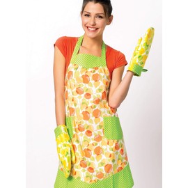 McCalls Ladies Easy Sewing Pattern 6978 Apron & Kitchen Accessories