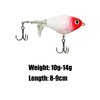Swim Baits for Bass Fishing,Propeller Dynamic Lifelike Glide Bait |