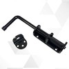 Aiwaiufu 8.5inch Black Heavy Duty Spring Loaded Latch Pin, Galvanized